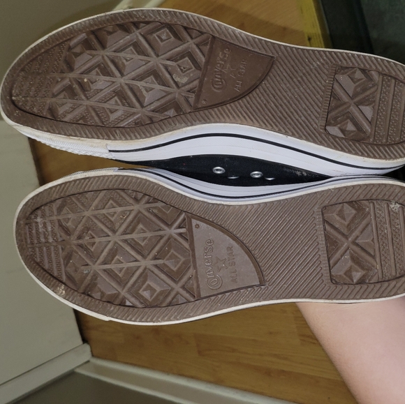 CONVERSE ALL STAR CHUCK TAYLOR LOW  M9166  BLACK / WHITE - Picture 3 of 3